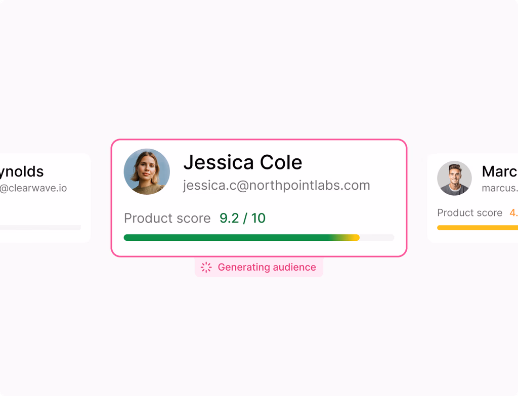 A sleek dashboard showing campaign performance metrics, audience segments, creative drafts, and budget allocations for ads.